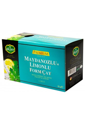Akzer Maydonozlu Limonlu Form Çay 20 Poşet